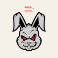 Angry Rabbit | Premium Vinyl Wall Decal