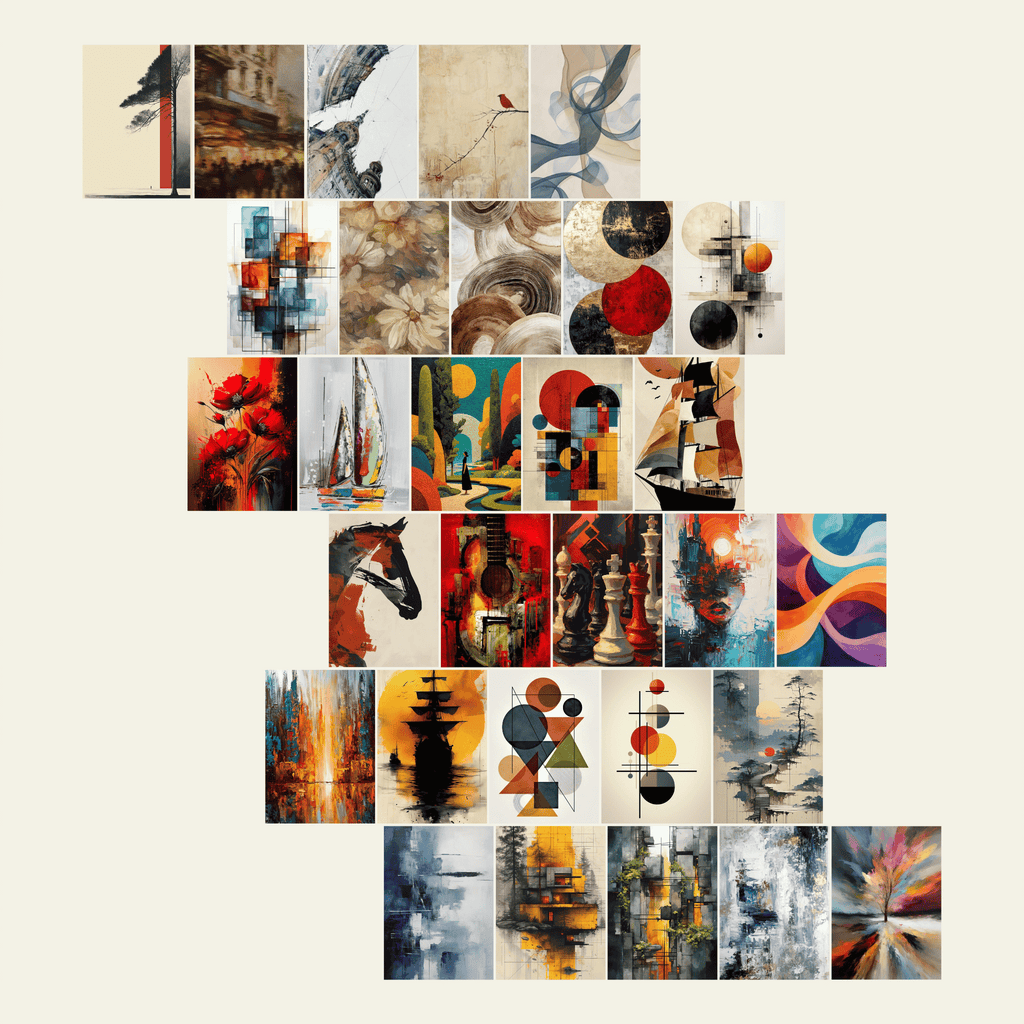 Abstract – Premium Posters ( A5 | 260G )