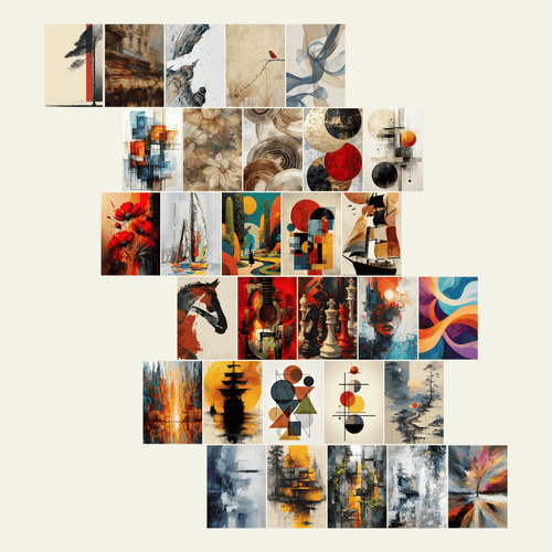 Abstract – Premium Posters ( A5 | 260G )