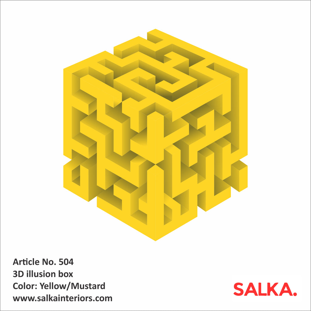 3D Corner Wall Cube