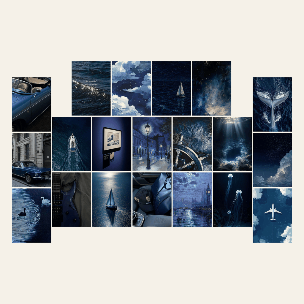 Blue – Premium Posters ( A5 | 260G )