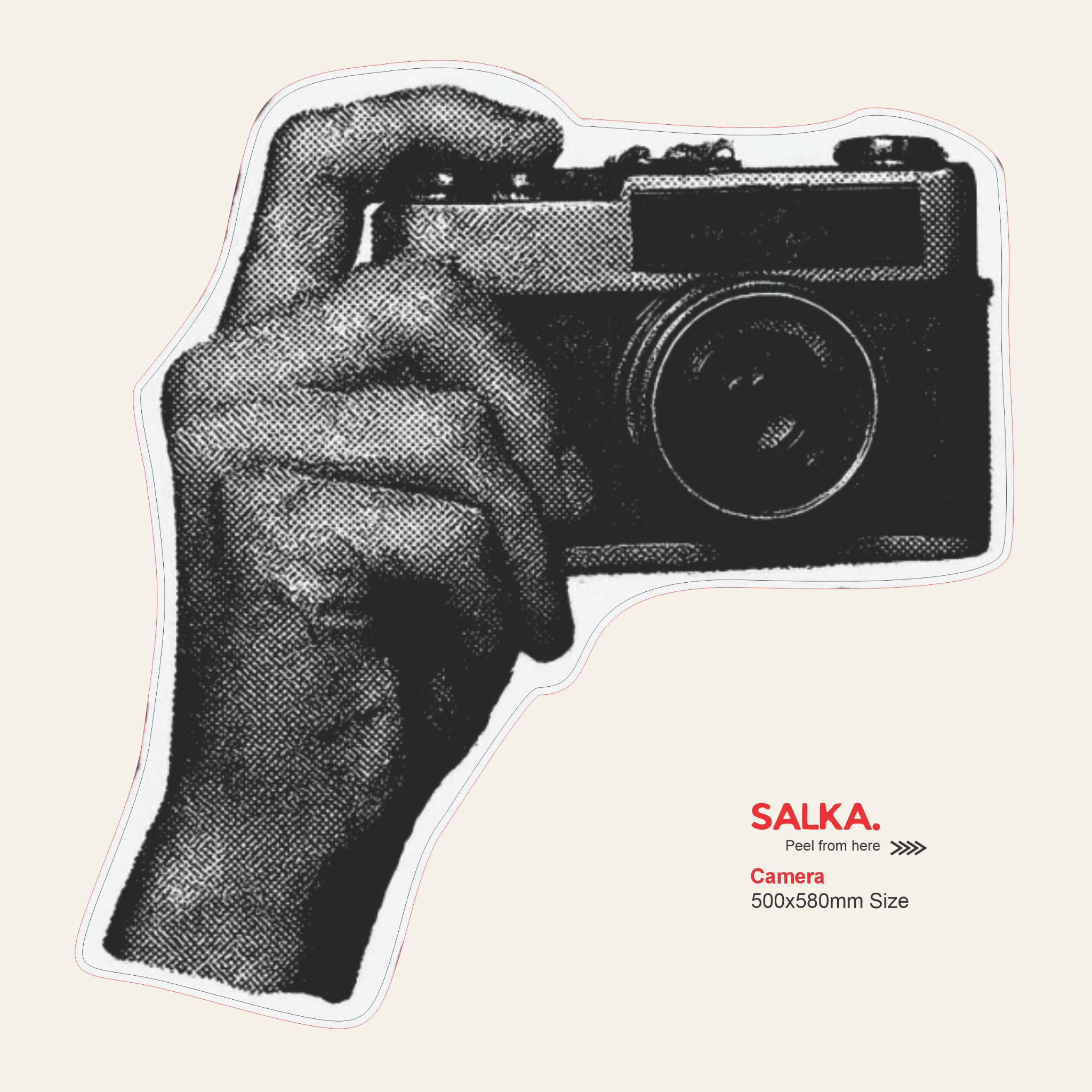 Camera | Premium Vinyl Wall Decal
