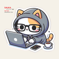 Cat Tech | Premium Vinyl Wall Decal
