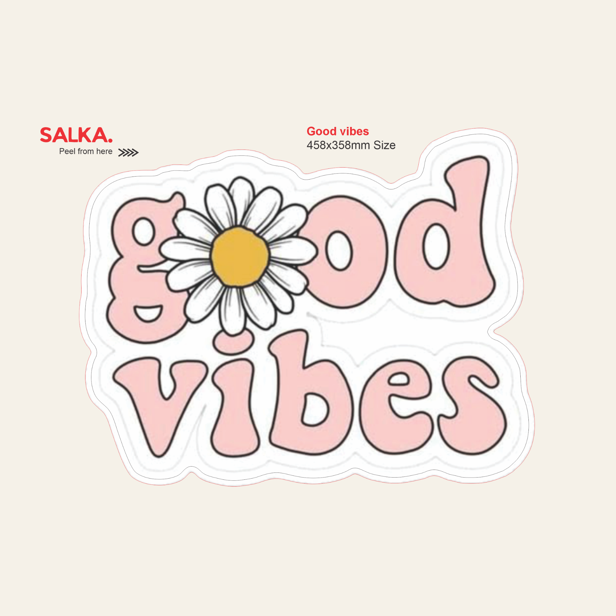 Good Vibes | Premium Vinyl Wall Decal