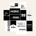 Hustle – Premium Posters ( A4 | 260G )