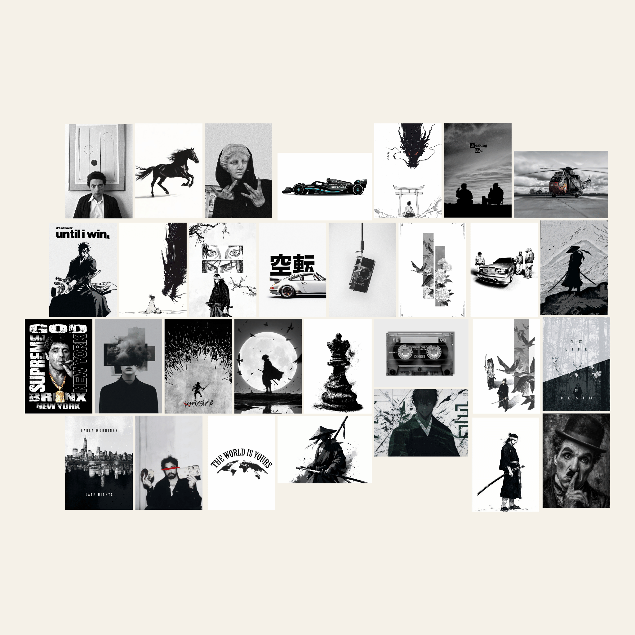 Icons – Premium Posters ( A5 | 260G )