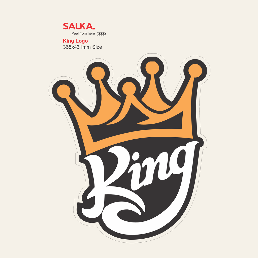 King | Premium Vinyl Wall Decal