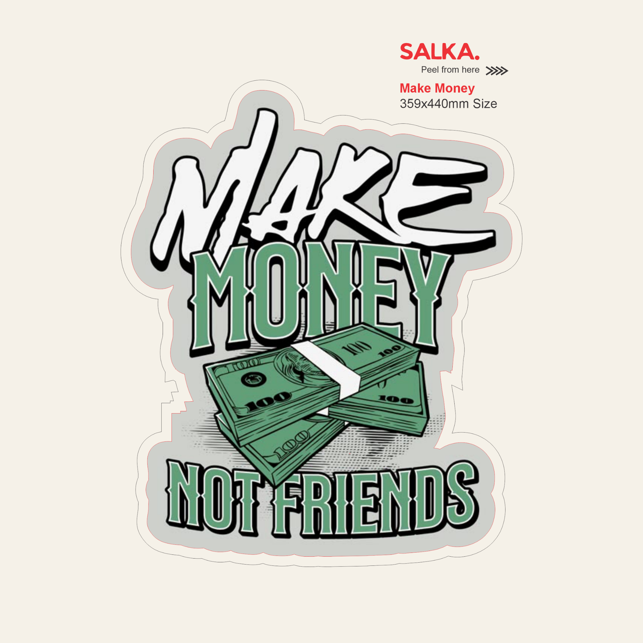 Make Money | Premium Vinyl Wall Decal