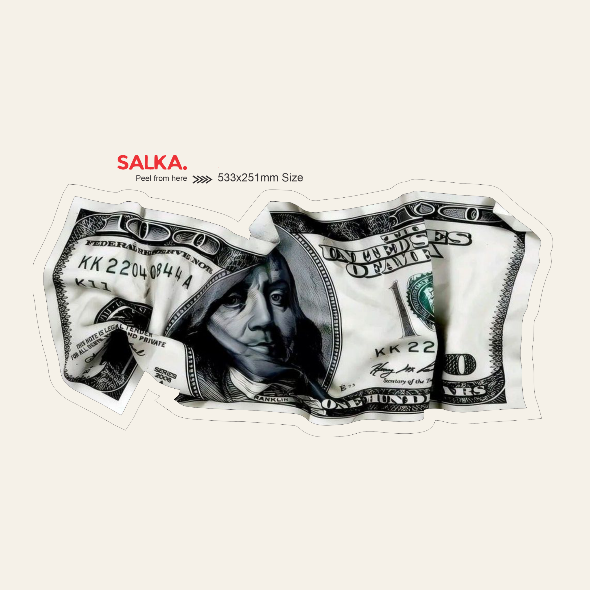 Money-2 | Premium Vinyl Wall Decal