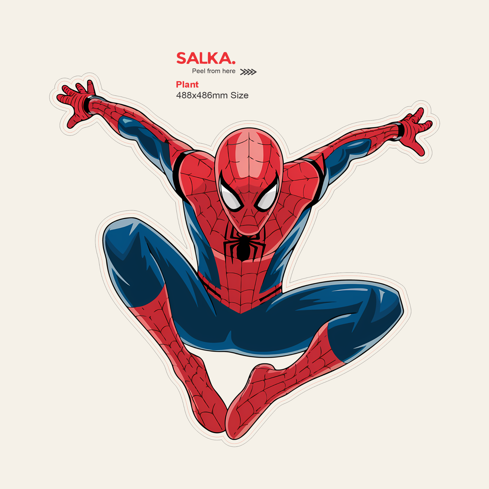 Spiderman-3 | Premium Vinyl Wall Decal