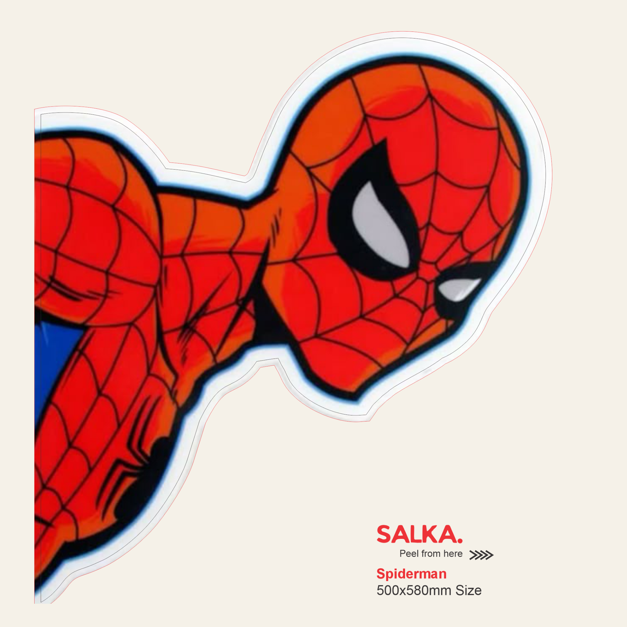 Spiderman-2  | Premium Vinyl Wall Decal