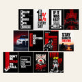 Reborn – 12 Premium Posters ( A4 | 260G )