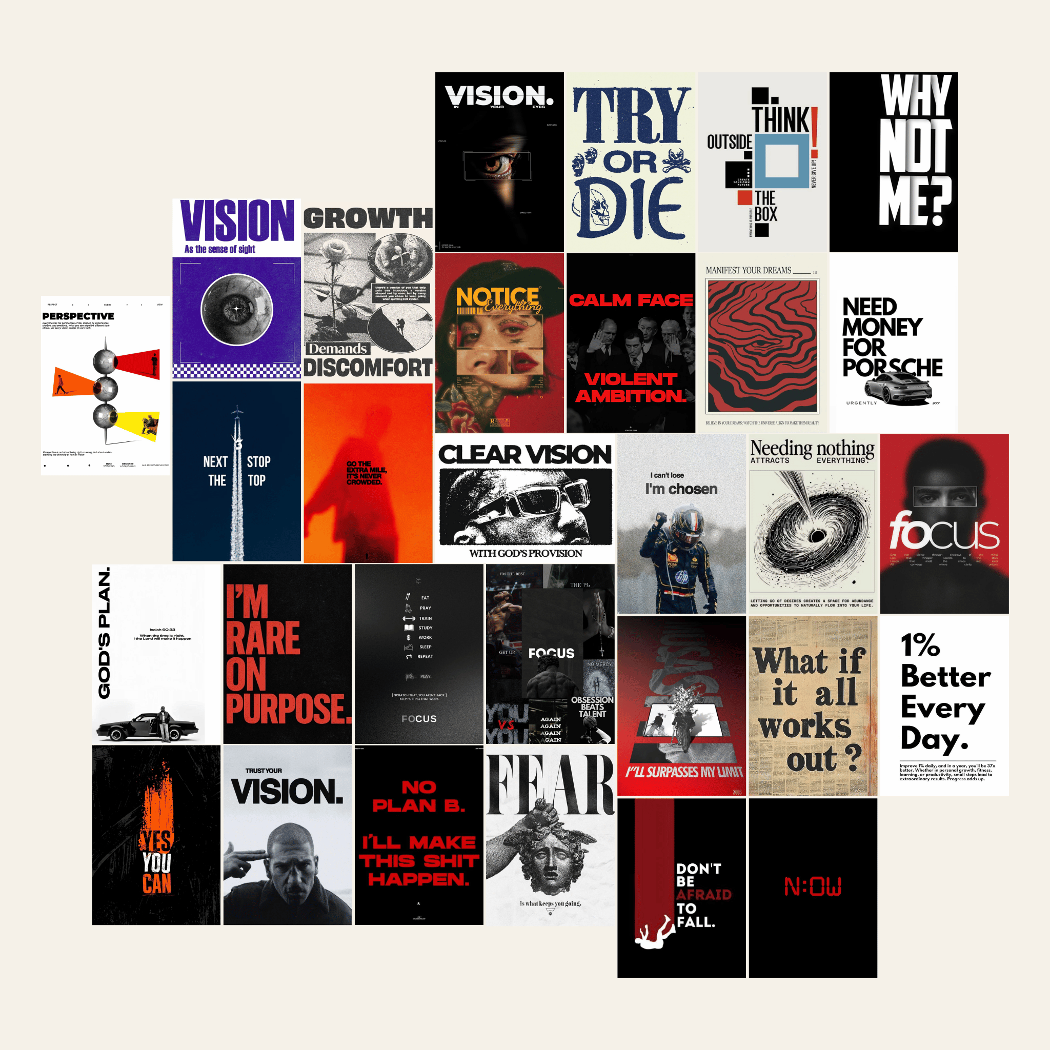 Vision – Premium Posters ( A5 | 260G )